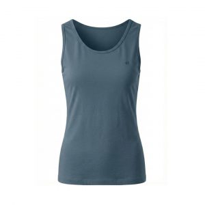 Camiseta Tirantes Organic Classic Azul vista frontal