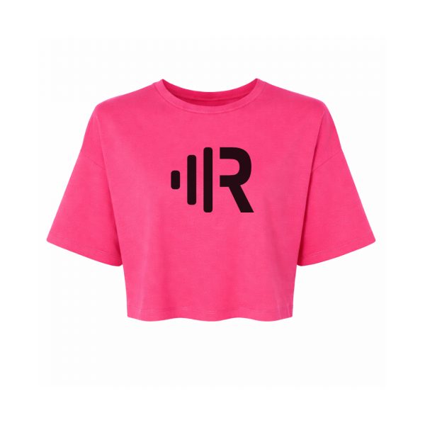 Crop Iconic Rosa vista frontal