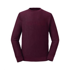 Sudadera Remus Classic Burdeos vista frontal