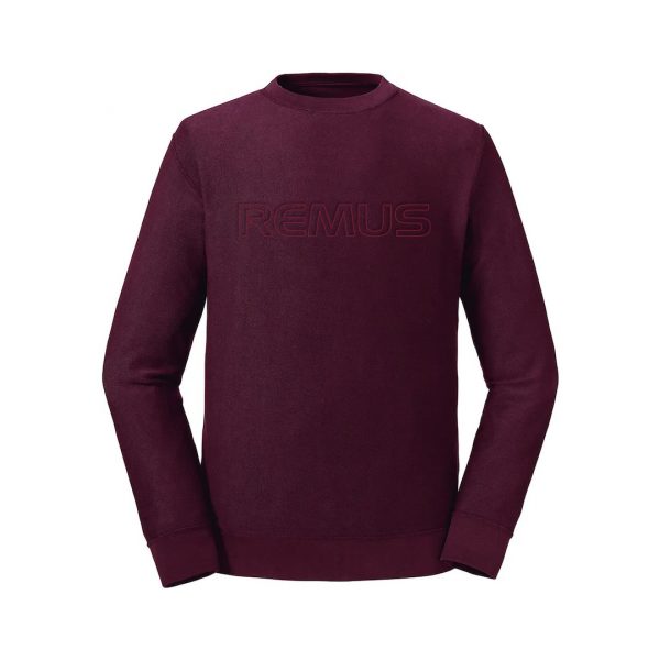 Sudadera Remus Classic Burdeos vista frontal