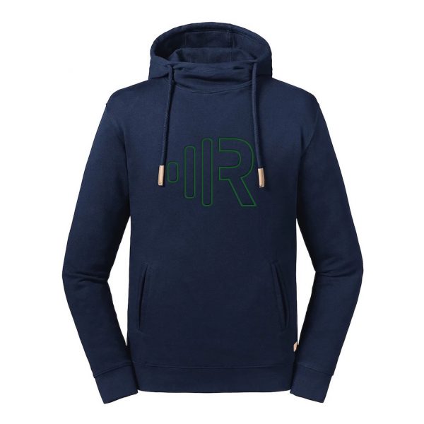 Sudadera Classic con capucha Azul marino vista frontal